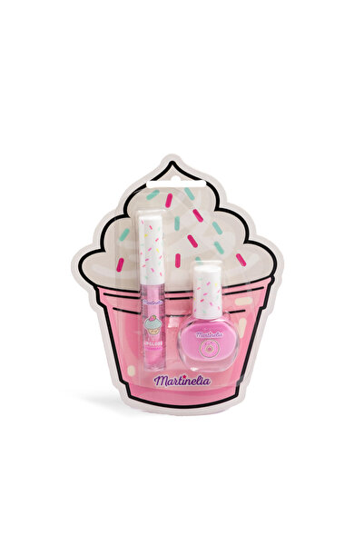 Martinelia Νόστιμο Σετ Βερνικιών Νυχιών με Λάμψη και Αστραφτερό Αποχρώσεις