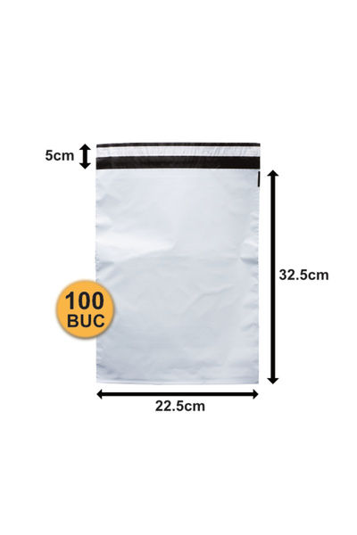 OEM Set de 100 plicuri Courier, 225x325+50mm, FB02