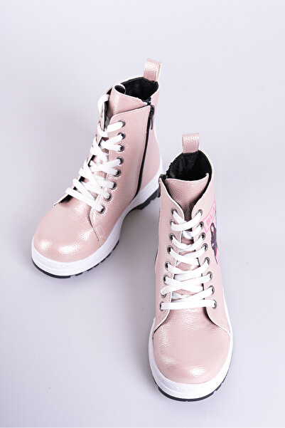 KATEYLER Μπότες για κορίτσια με φερμουάρ, αντιολισθητική σόλα με ραμμένη σόλα