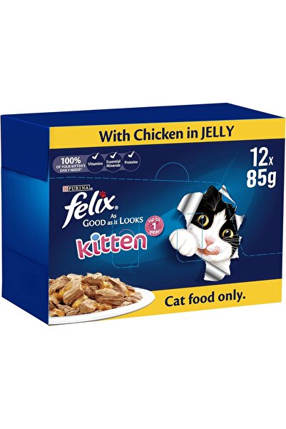 Filex Felix Wet Cat Food - Chicken (12 x 85 g)