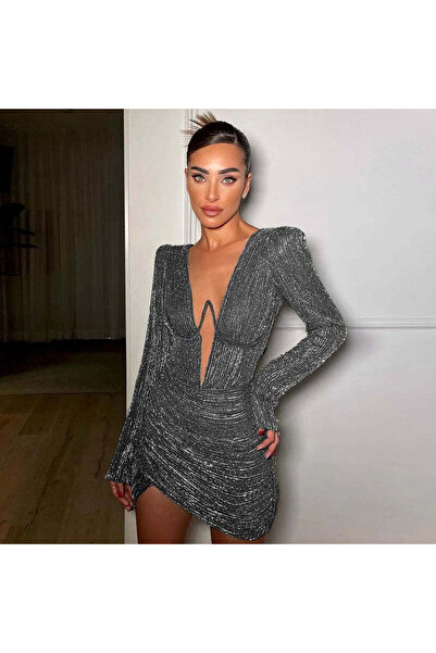 VELANE STORE Butryn Shine Mini Dress