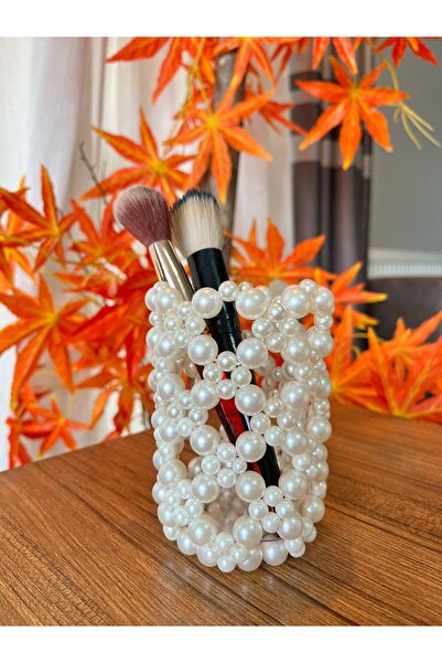 BagsMadame İnci Boncuk Θήκη για στυλό γραφείου, Θήκη για πινέλα μακιγιάζ, Οργ...
