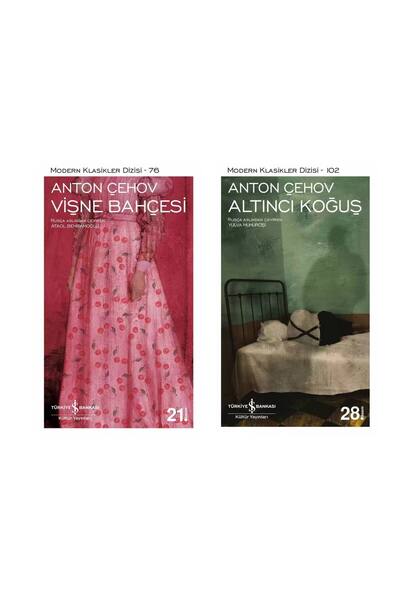 TÜRKİYE İŞ BANKASI KÜLTÜR YAYINLARI Vişne Bahçesi - Altıncı Koğuş - Anton Pav...