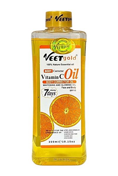 Veet Gold Body Corrector Oil - Vitamin C