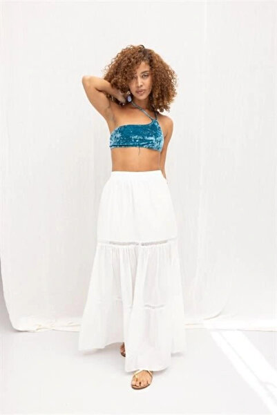 GENCULUS Annie Brode Stripe Detailed Skirt 4036