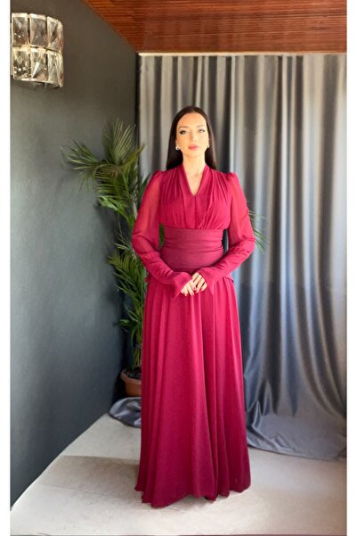 PATEVA Asalet Korseli Abiye Elbise