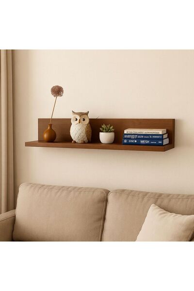 MAHZA GRUP Dekoratif Koltuk Üstü Duvar Rafı