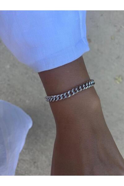 XUPING JEWELRY سوار سلسلة فضي كلاسيكي رفيع من إكس بي