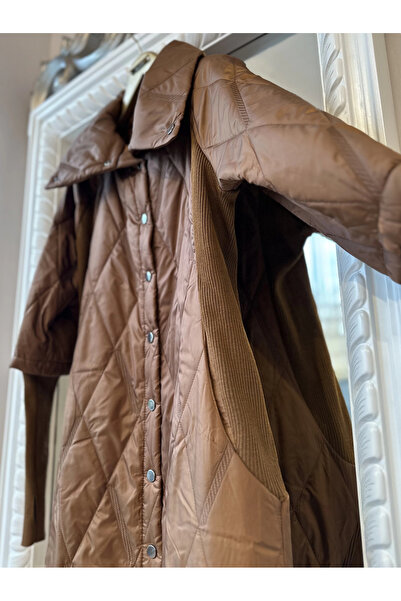 Invee Brownie Quilted Jacket