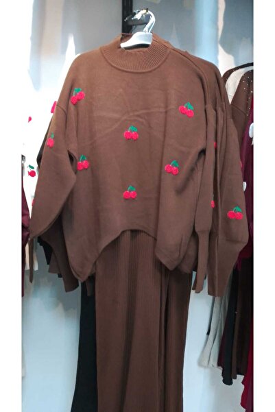 PEKA Cherry Patterned Gilet Dress