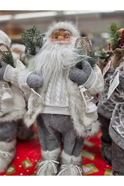 Jumbo Decorative Figurine Santa Claus with Lantern