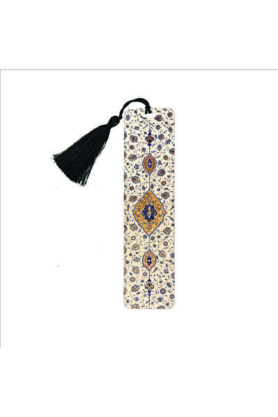 Souvenest علامة كتب بنمط رومي مطبوع مقاس 19سم × 5سم |   علامة التحديد-126