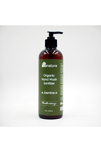 Bionatura Organic Hand Wash Sanitiser, Jasmine Scent, 500ml