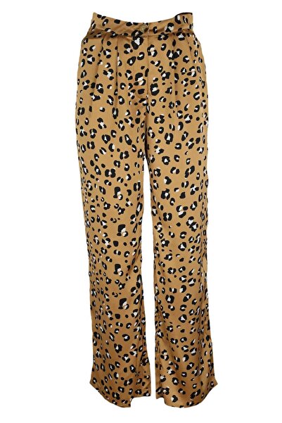 NASTY GAL Melissa Beige Pants - 30, Beige, 100% Polyester