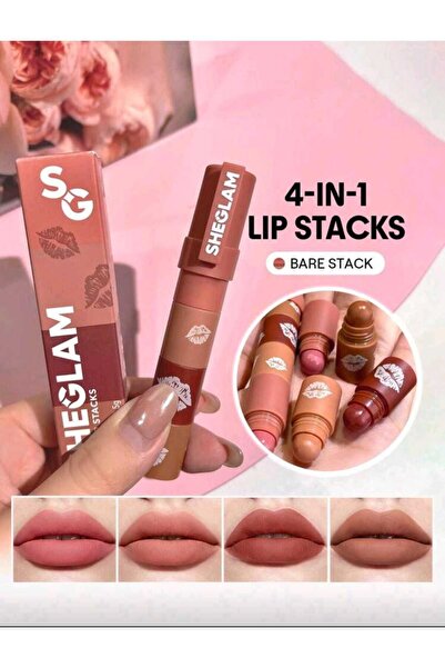 SHEGLAM 4 in 1 lip stacks