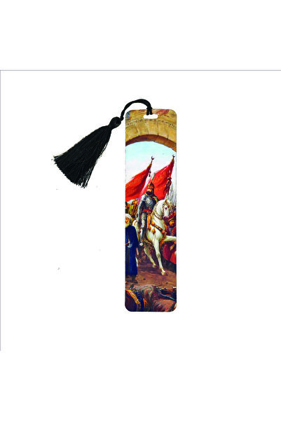 Sadrazam Fatih Sultan Mehmet cu imprimeu Semn de carte 19cm x 5cm |   Semn de punctuare-99