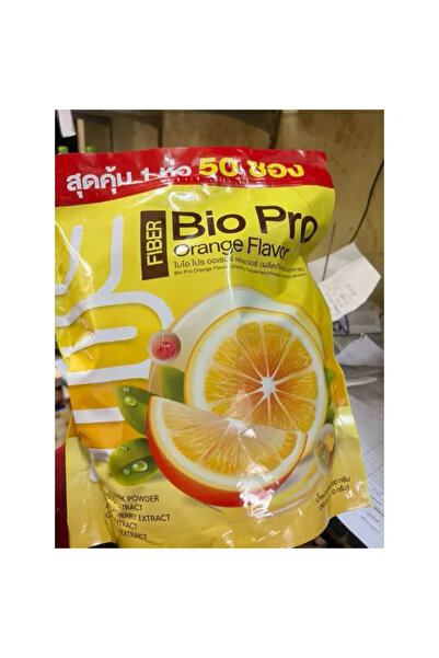 DEPROUD فايبر بيو برو برتقال - عبوة كبيرة (٥٠ كيسًا)