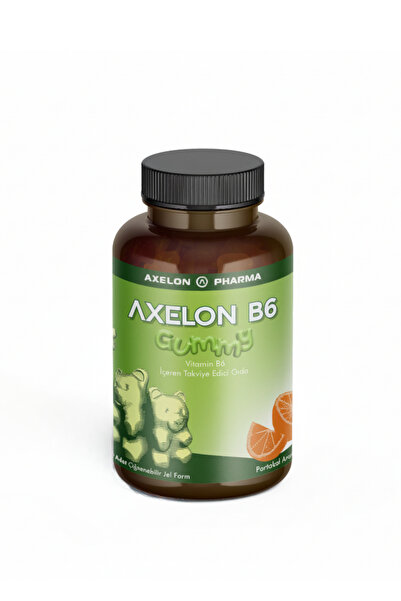 AXELON PHARMA Axelon B6 Vitamini Gummy 60 Adet Çiğnenebilir Form