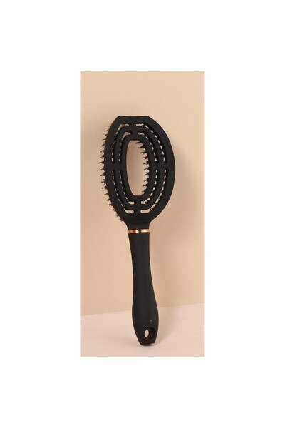 SISTER YOUNG COCO BLACK boar bristle detangling brush,