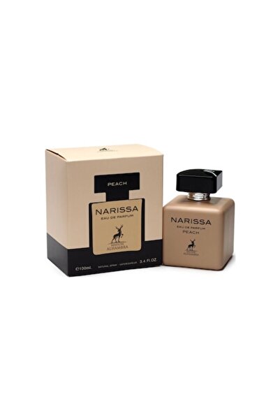 Alhambra Narissa Peach Eau de Parfum for Women, 100 ml