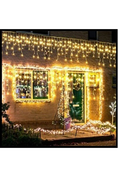 Miro Power 10 m Fringe Curtain Light (Cold White) with Flash