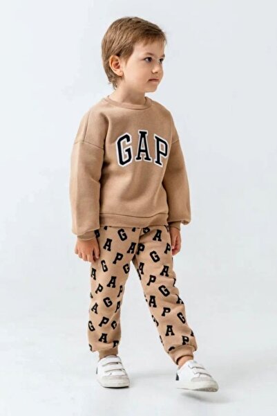 Moyes 2-5 Years Old Winter 3 Thread Fleece-Lined Children's Tracksuit Set