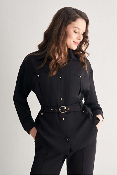 UTOPIAN Regular Kemerli Ceket