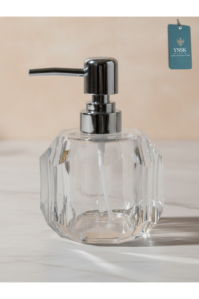 YNSK Luxury |   Glamour Shadow |   Geometric Crystal Design Acrylic Liquid Ha...