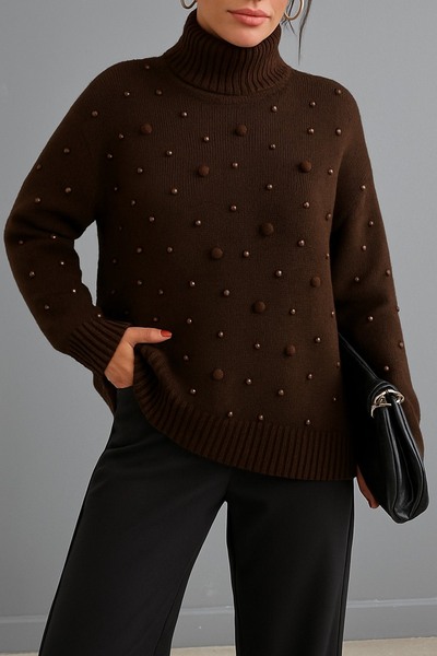 AYZEY Sweater Tricot with Beads