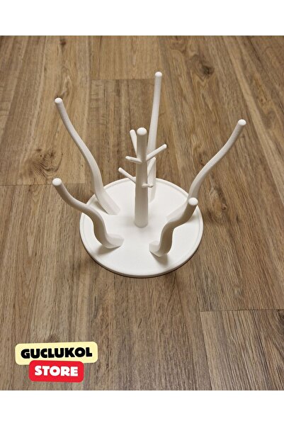 GÜÇLÜKOL Baby Bottle and Pacifier Drying Rack Practical Countertop Organizer Drainer Stand