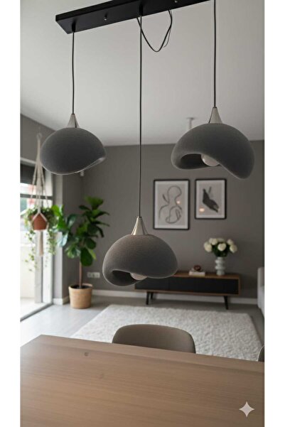 TIGEA Accessories BETON GÖRÜNÜMLÜ 3D PLA PLASTİK İSKANDİNAV TARZ SALON/CAFE S...