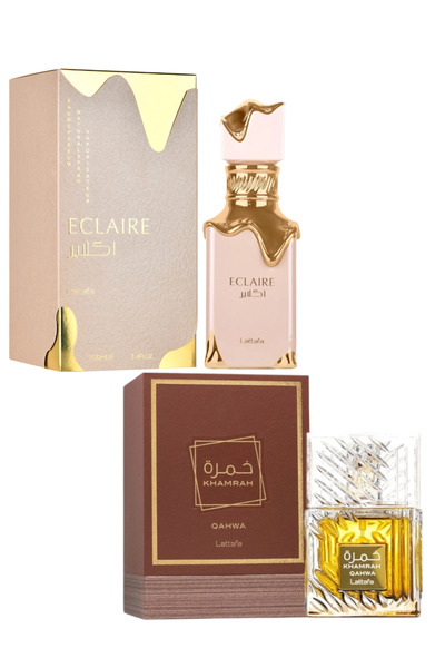 lattafa Set Eclair 100 ml + Khamrah Qahwa 100 ml