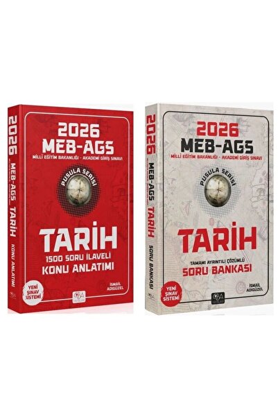 CBA Akademi CBA Yayınları 2026 MEB-AGS Tarihin Pusulası Konu Anlatımı + Soru ...