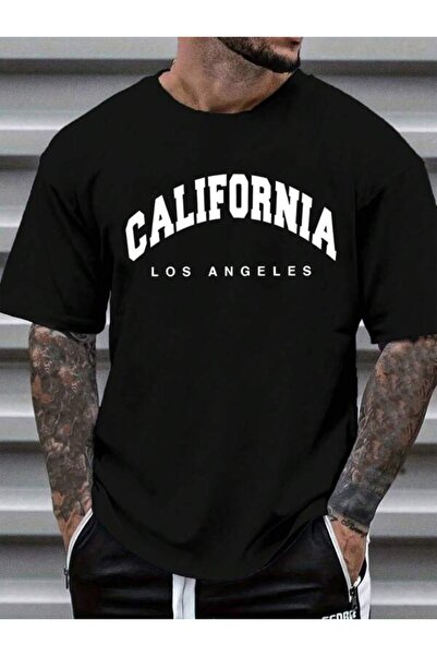 Soothing Space تيشيرت مطبوع للجنسين من كاليفورنيا ولوس أنجلوس