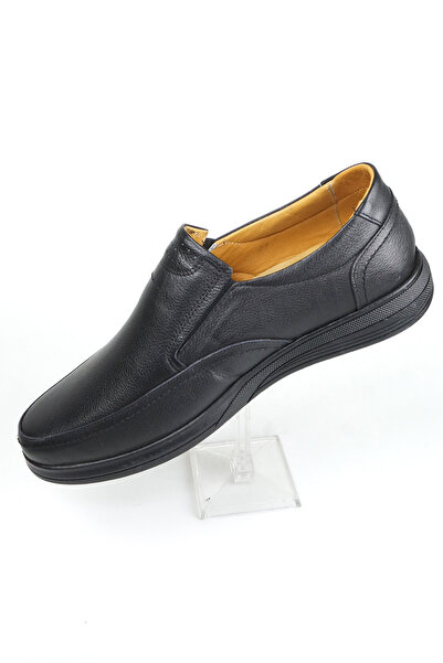Dortex Drt7810 Leather Lace Detailed Non-Slip Sole Easy to Wear Men's Shoes