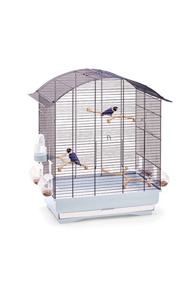 İmac Agata Üstü Açılır Kuş Kafesi Morcivert 58x33x62,5cm