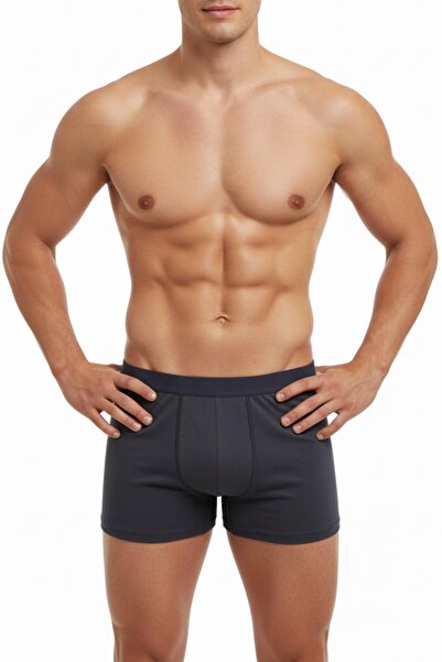 İki Yıldız Men's Stretch Fabric Boxers Solid Color Bgl-St05007