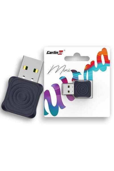 carlinkit محول Mini Ultra Wireless CarPlay وAndroid Auto - محول 2 في 1 لاسلكي