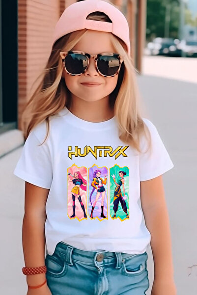 lovver KPOP Huntrix rumi,zoey,mira tasarımlı %100 pamuk kışlık nefes alan kum...