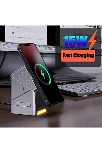 Generic New Generation 3-in-1 Magnetic Pop-up Design Wireless Charger