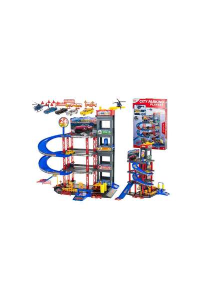 Three top online Stacked parking garage gas station car wash