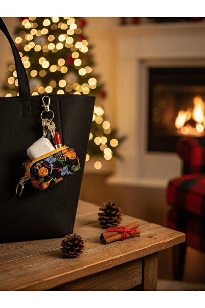 Ays Quilt حقيبة مفاتيح متعددة الأغراض بتصميم السنة الجديدة - حافظة AirPods - ...