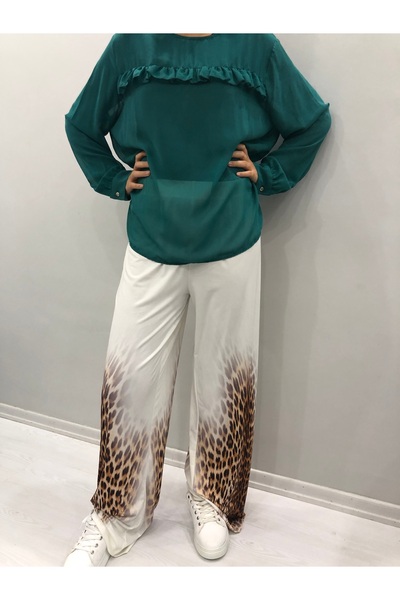 Butik Leopard Print Pants