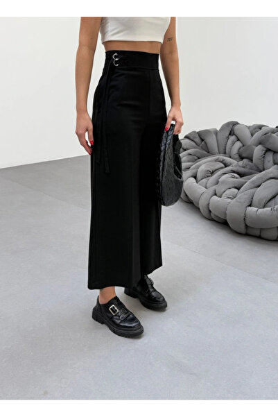 GENCULUS    230 Gr Poly Viscose Full Lycra Trousers with Metal Buckle Accessories