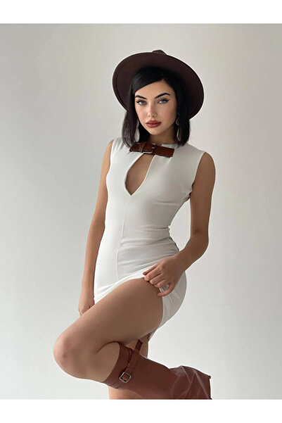 GENCULUS Nadia Belted Mini Dress