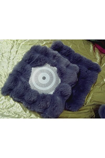 hoaryage Square Plush Fur Floor Cushion, Sofa Cushion, Chair Cushion 38cm