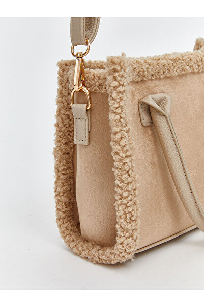 LC Waikiki Seray New Season Suede Look Women's Shoulder Bag