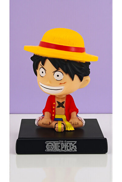 Hunga Monkey D. Luffy Kafası Sallanan Figür - Araba Süsü - Telefon Tutucu