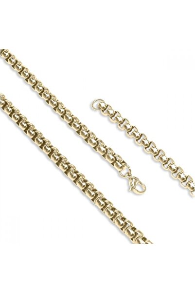 Generic Brand Men's Albanian Steel Necklace 6mm