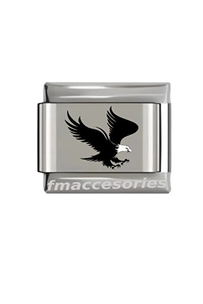 fmaccessoriess Italian Steel Bracelet Charm Silver Color Laser Printing Does ...